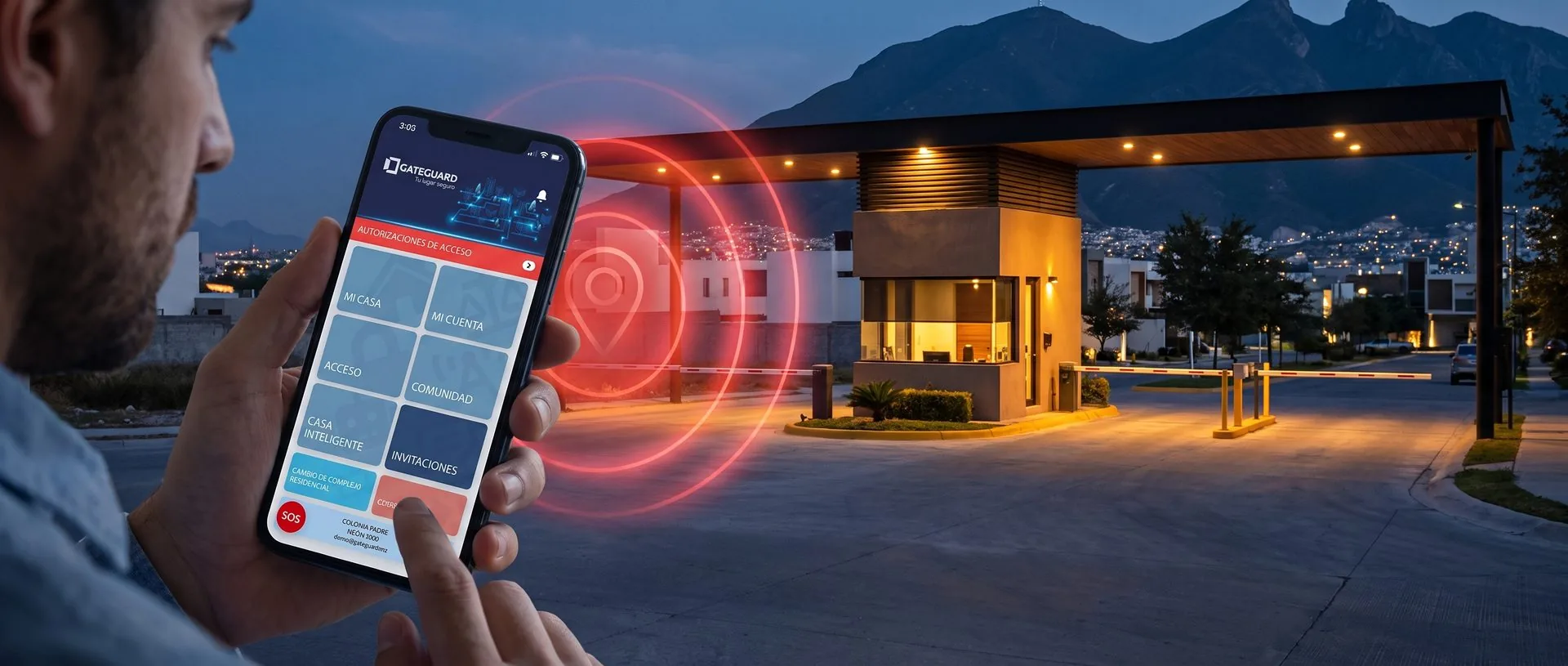 Botón SOS en la App: alerta de emergencia con tu ubicación en 3 segundos